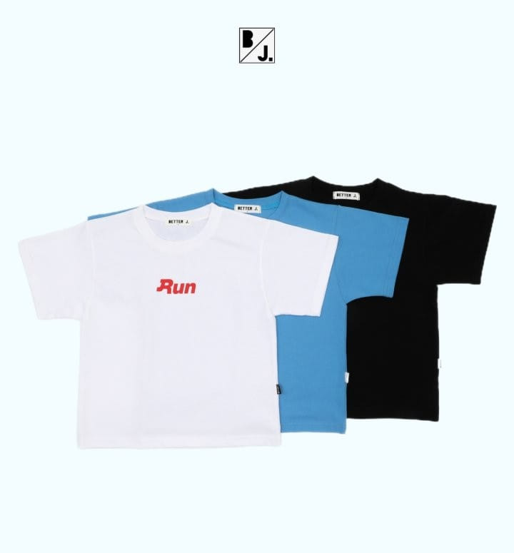 Better j - Korean Children Fashion - #kidsshorts - Run Box Tee