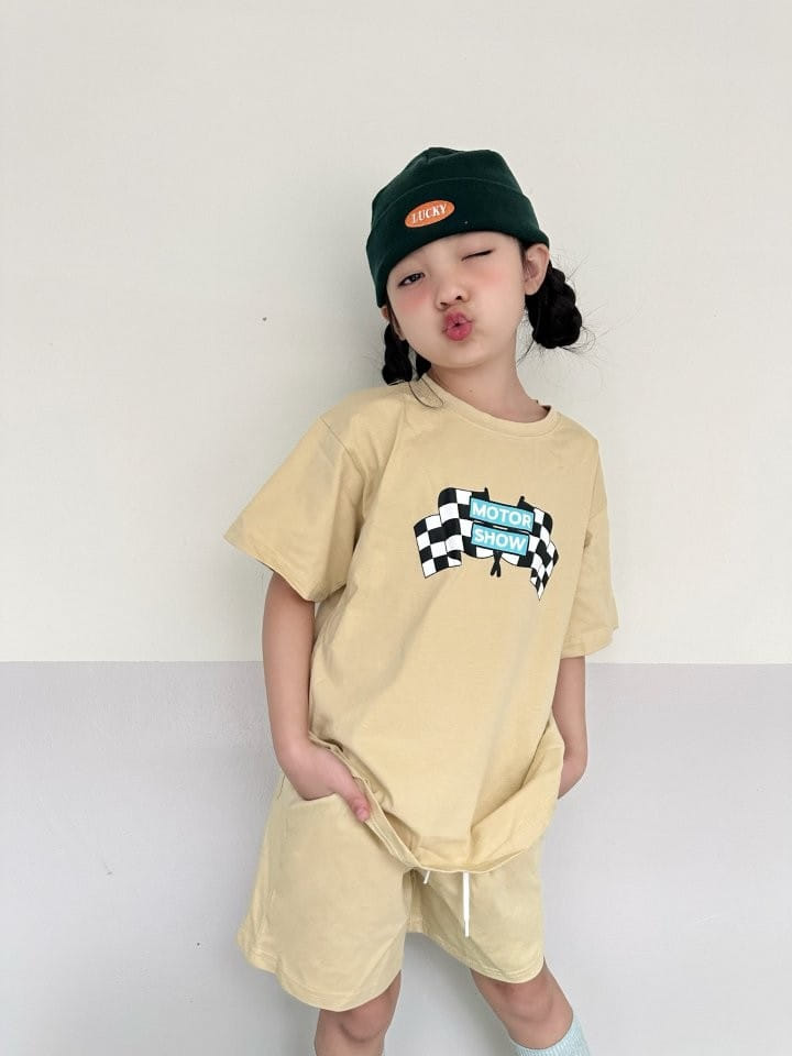 Better j - Korean Children Fashion - #kidzfashiontrend - Moter Top Bottom Set - 6
