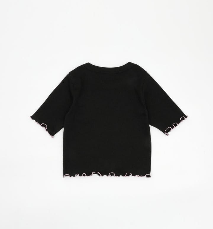 Better j - Korean Children Fashion - #Kfashion4kids - Ribbon Terry Tee - 4