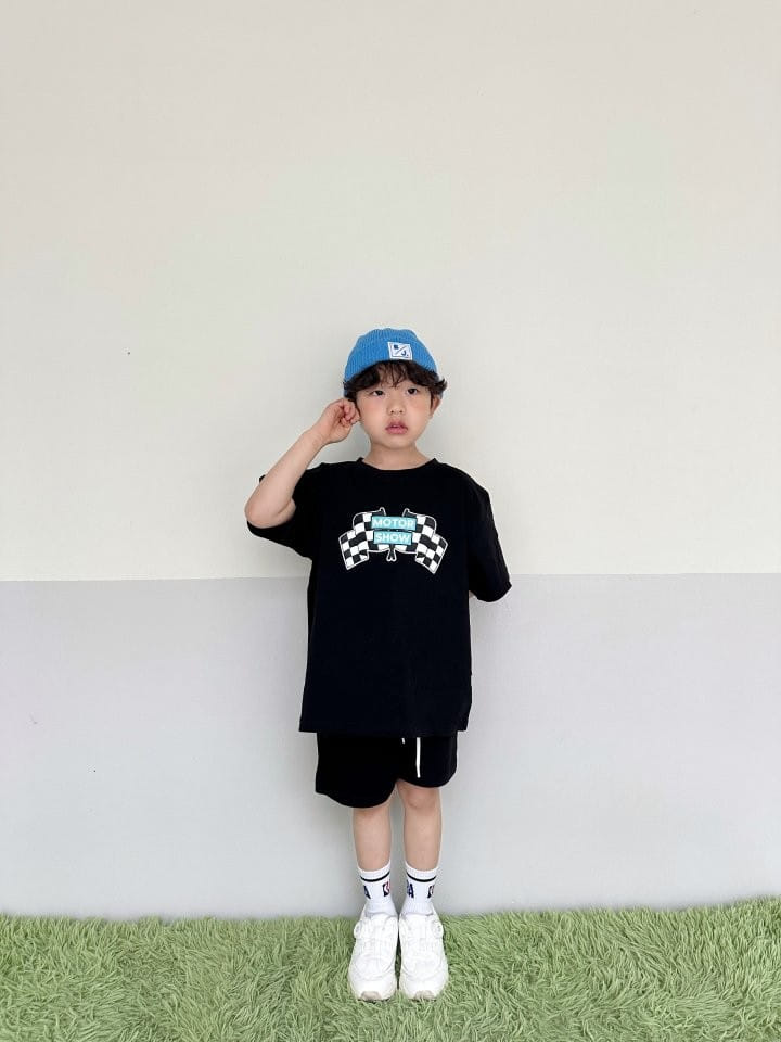 Better j - Korean Children Fashion - #minifashionista - Moter Top Bottom Set - 10