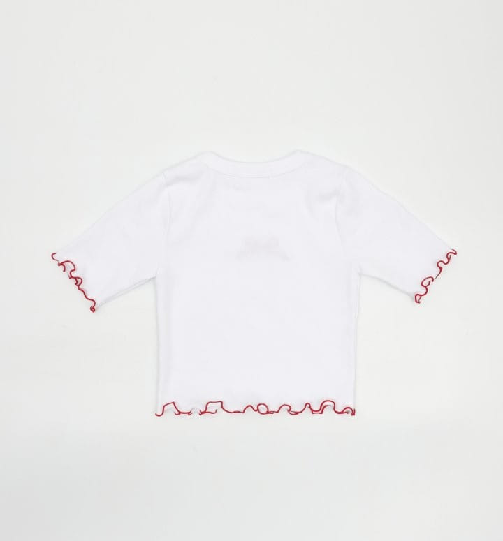 Better j - Korean Children Fashion - #minifashionista - Ribbon Terry Tee - 6
