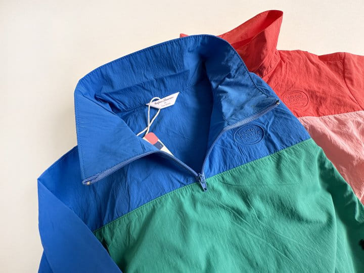 Bienvenu - Korean Children Fashion - #Kfashion4kids - High Neck Windbreak Tee - 7