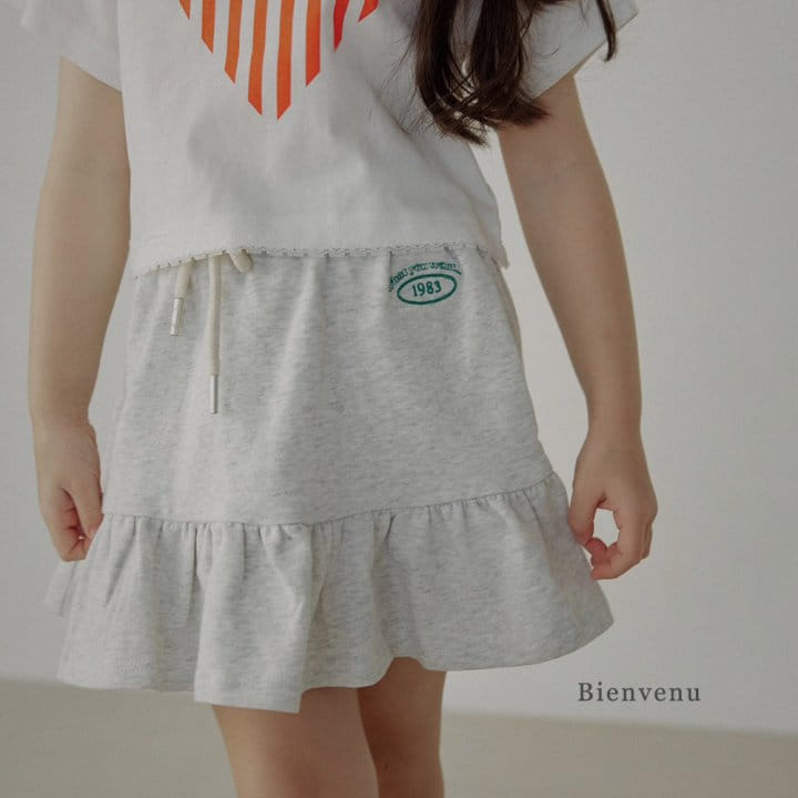 Bienvenu - Korean Children Fashion - #Kfashion4kids - Embroidery Kan Kan Skirt - 3