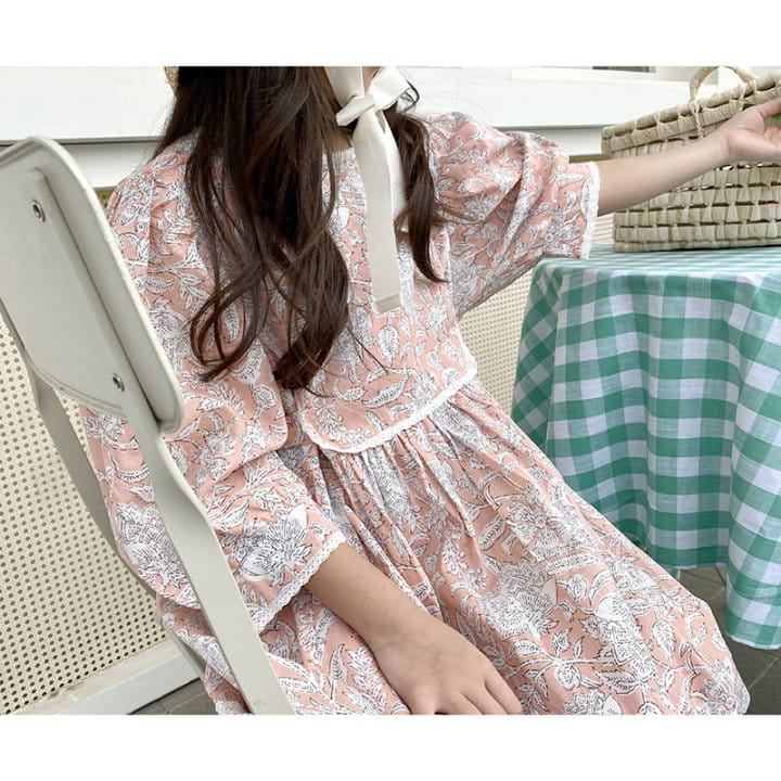 Bienvenu - Korean Children Fashion - #Kfashion4kids - Lace Kan Kan One-Piece - 9
