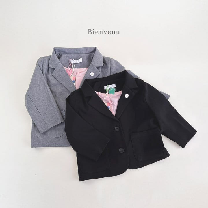 Bienvenu - Korean Children Fashion - #designkidswear - Semi Suit Jacket