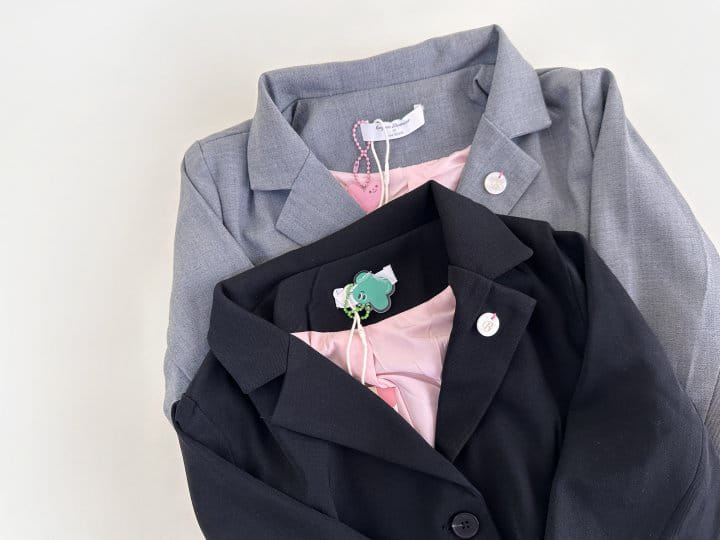 Bienvenu - Korean Children Fashion - #fashionkids - Semi Suit Jacket - 3