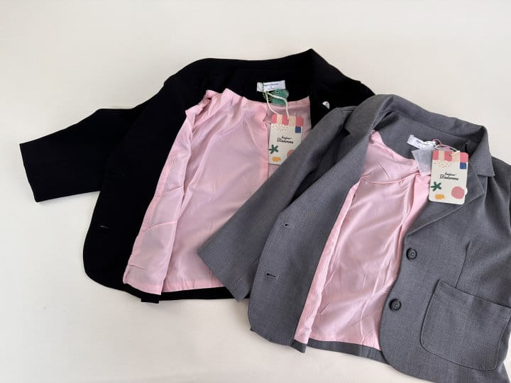 Bienvenu - Korean Children Fashion - #fashionkids - Semi Suit Jacket - 4