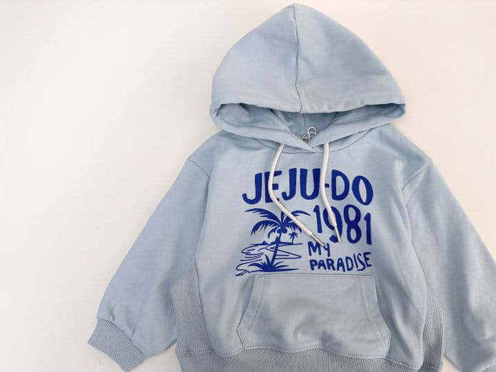 Bienvenu - Korean Children Fashion - #kidsshorts - Jejudo Hoody Tee - 3