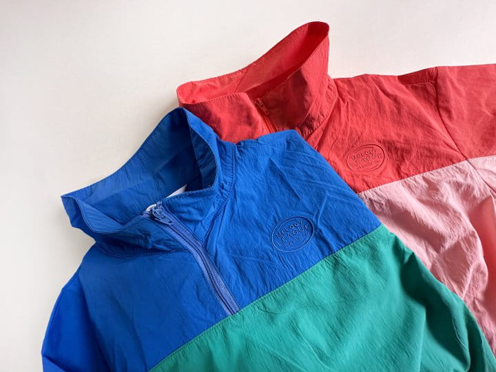 Bienvenu - Korean Children Fashion - #kidzfashiontrend - High Neck Windbreak Tee - 6