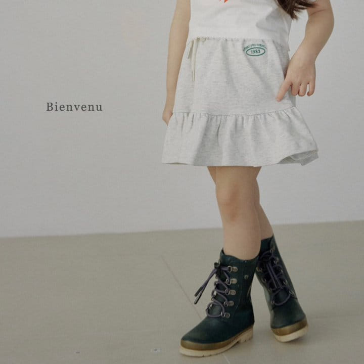 Bienvenu - Korean Children Fashion - #kidzfashiontrend - Embroidery Kan Kan Skirt - 2