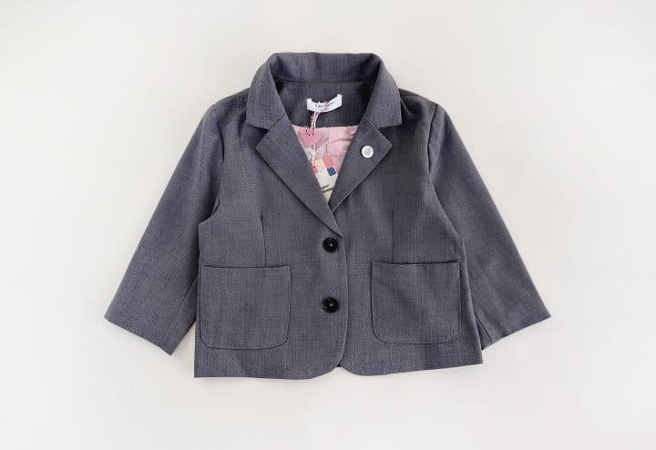 Bienvenu - Korean Children Fashion - #kidzfashiontrend - Semi Suit Jacket - 6