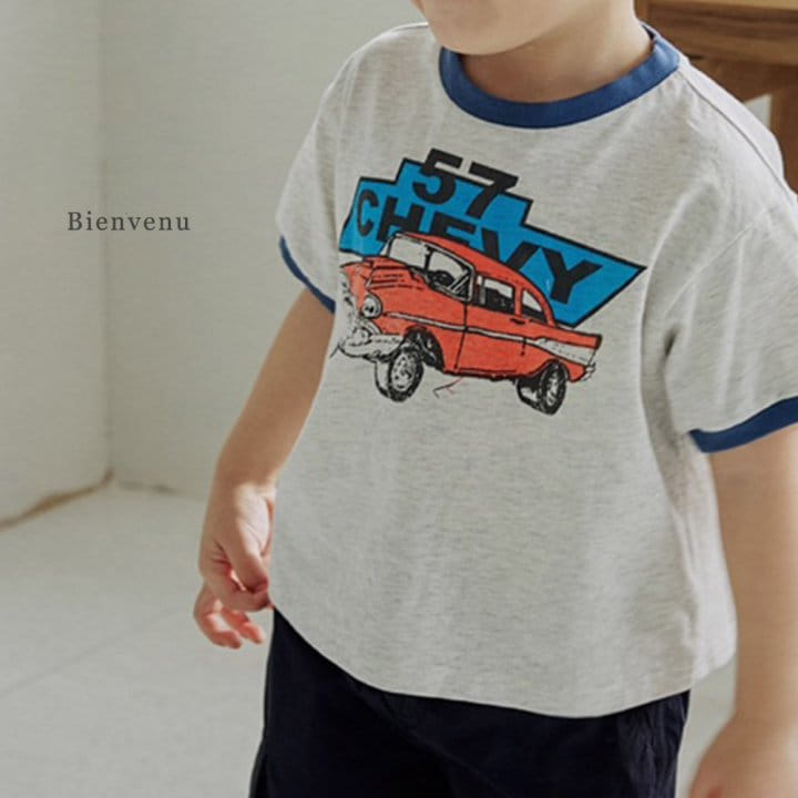 Bienvenu - Korean Children Fashion - #kidzfashiontrend - 57 Car Tee
