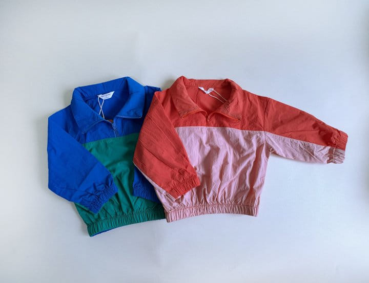 Bienvenu - Korean Children Fashion - #littlefashionista - High Neck Windbreak Tee - 8