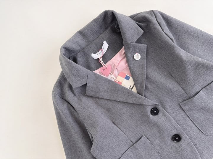 Bienvenu - Korean Children Fashion - #magicofchildhood - Semi Suit Jacket - 9