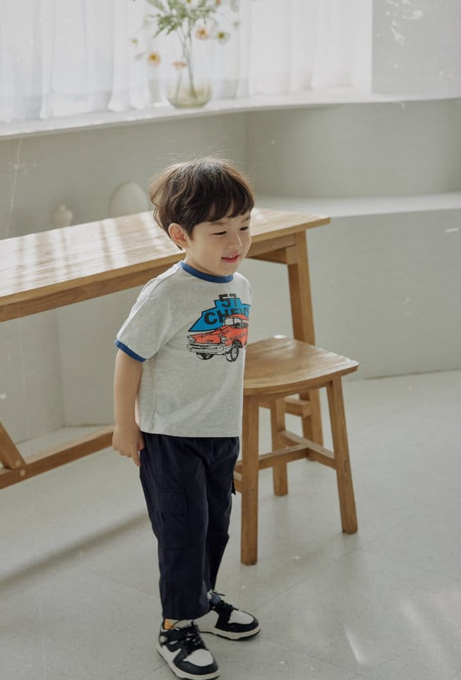 Bienvenu - Korean Children Fashion - #littlefashionista - 57 Car Tee - 4