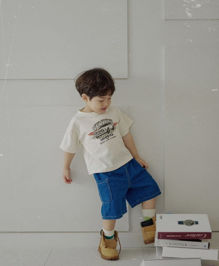 Bienvenu - Korean Children Fashion - #minifashionista - Car Tee - 6