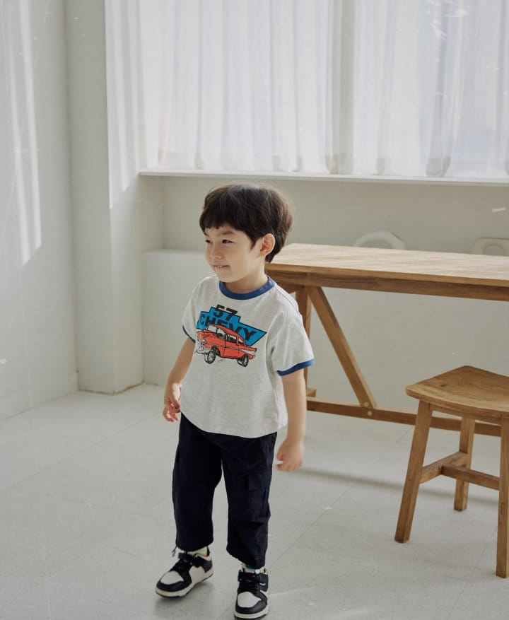 Bienvenu - Korean Children Fashion - #minifashionista - 57 Car Tee - 5