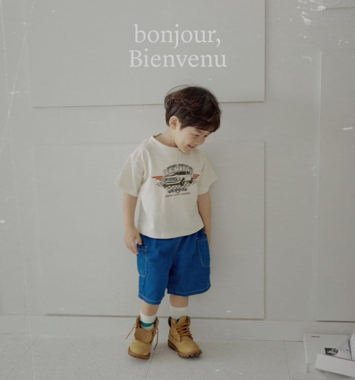 Bienvenu - Korean Children Fashion - #prettylittlegirls - Car Tee - 7