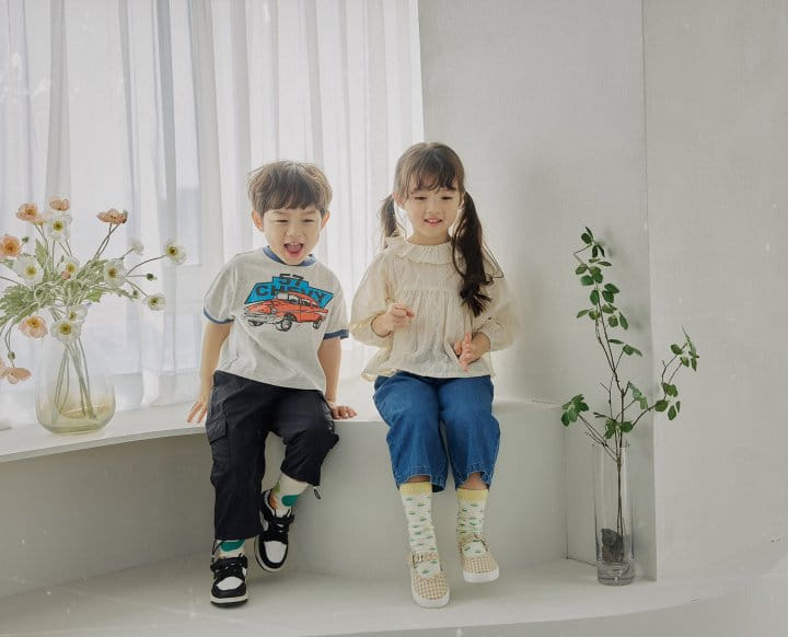 Bienvenu - Korean Children Fashion - #prettylittlegirls - 57 Car Tee - 6