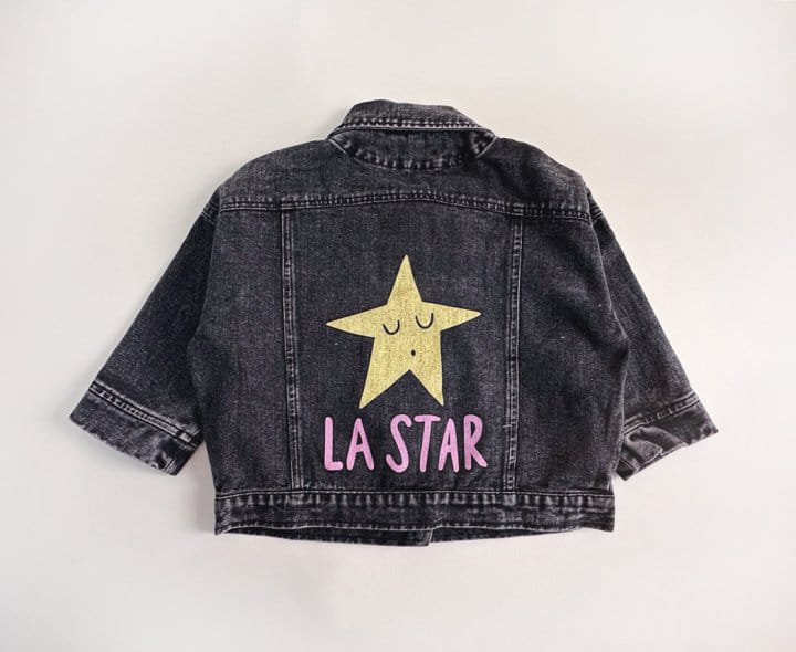 Bienvenu - Korean Women Fashion - #womensfashion - Black Jeans Jacket - 7