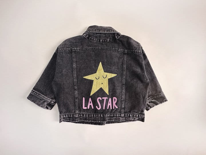 Bienvenu - Korean Women Fashion - #womensfashion - Black Jeans Jacket - 9