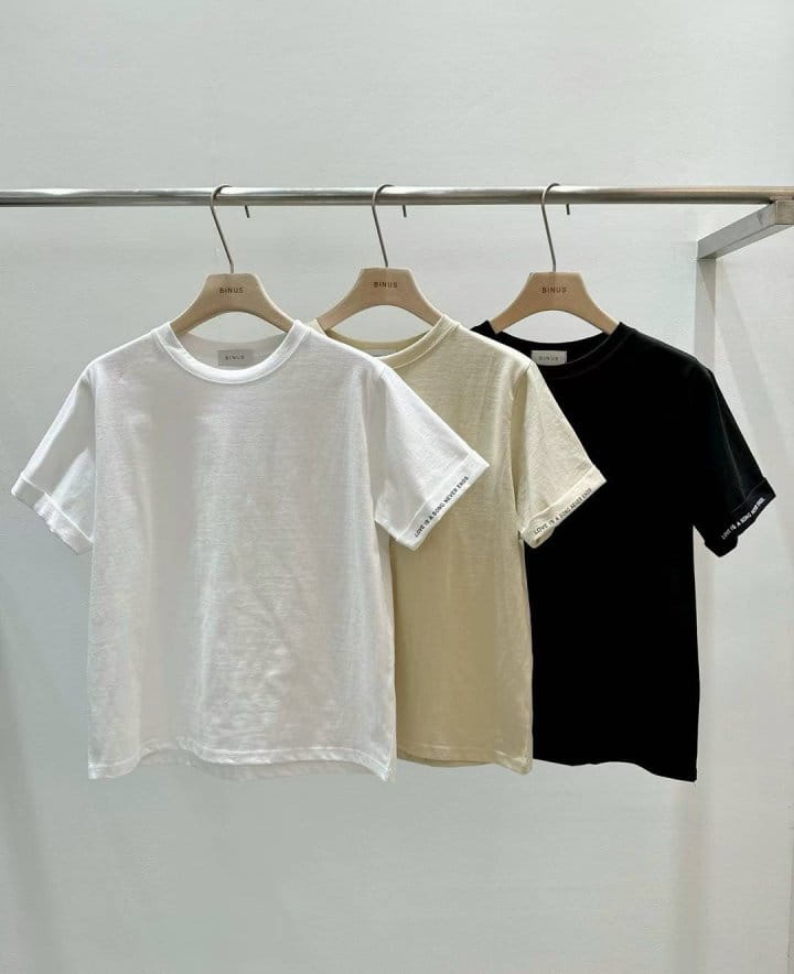 Binus - Korean Women Fashion - #thelittlethings - Love Tee - 4