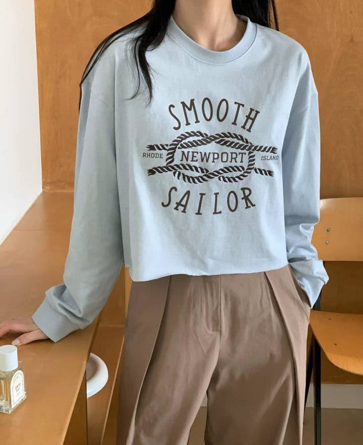 Binus - Korean Women Fashion - #momslook - Sailor Tee - 7