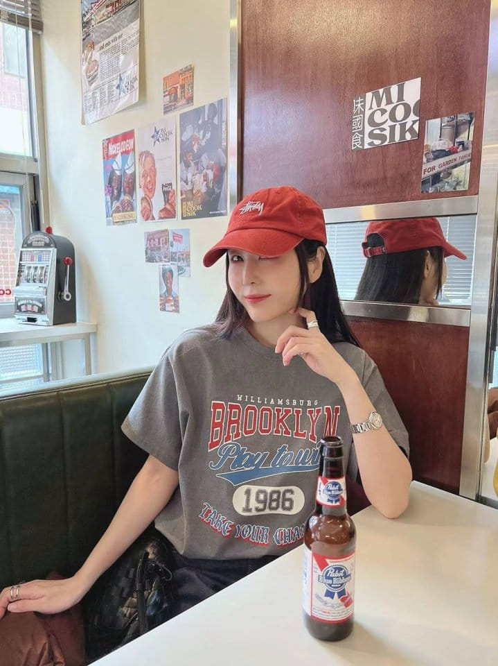 Binus - Korean Women Fashion - #momslook - Brooklin Tee - 2