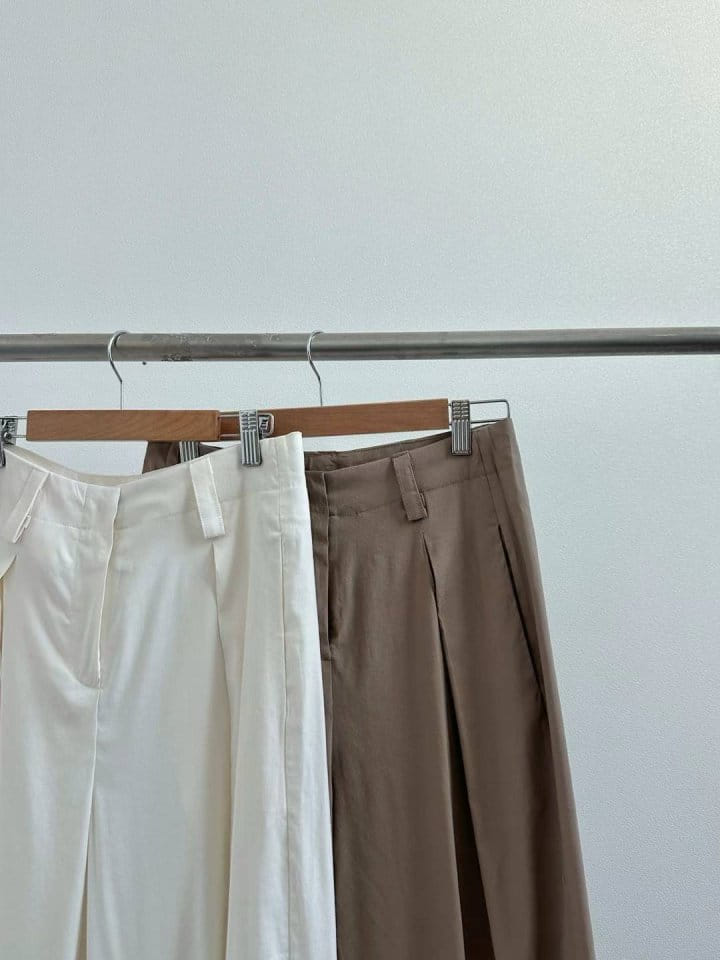Binus - Korean Women Fashion - #momslook - Linen Slacks  - 2