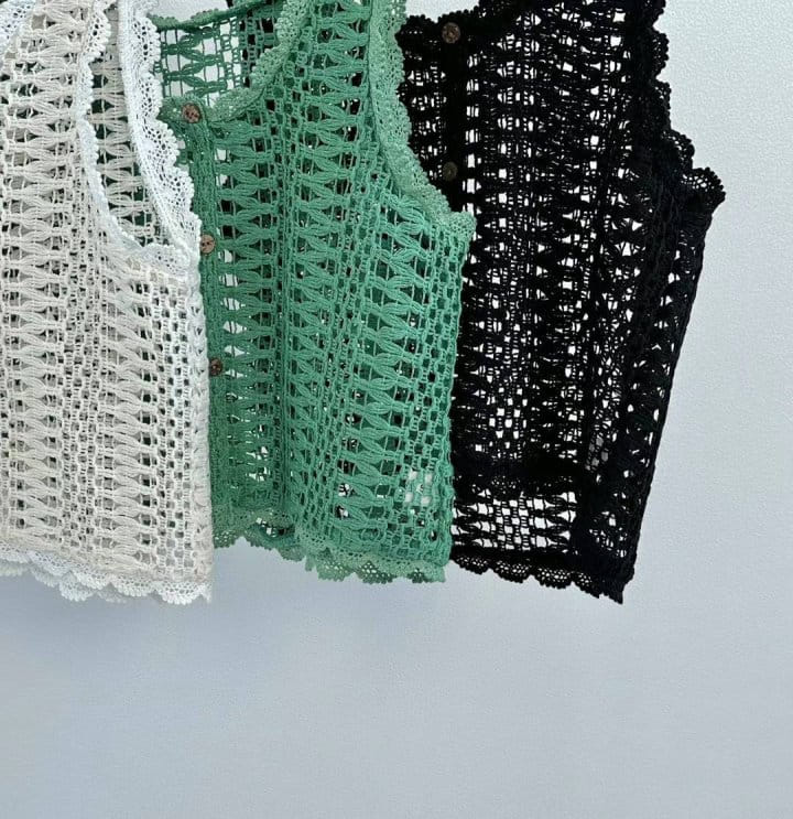 Binus - Korean Women Fashion - #momslook - Sandro Sleeveless Tee - 3