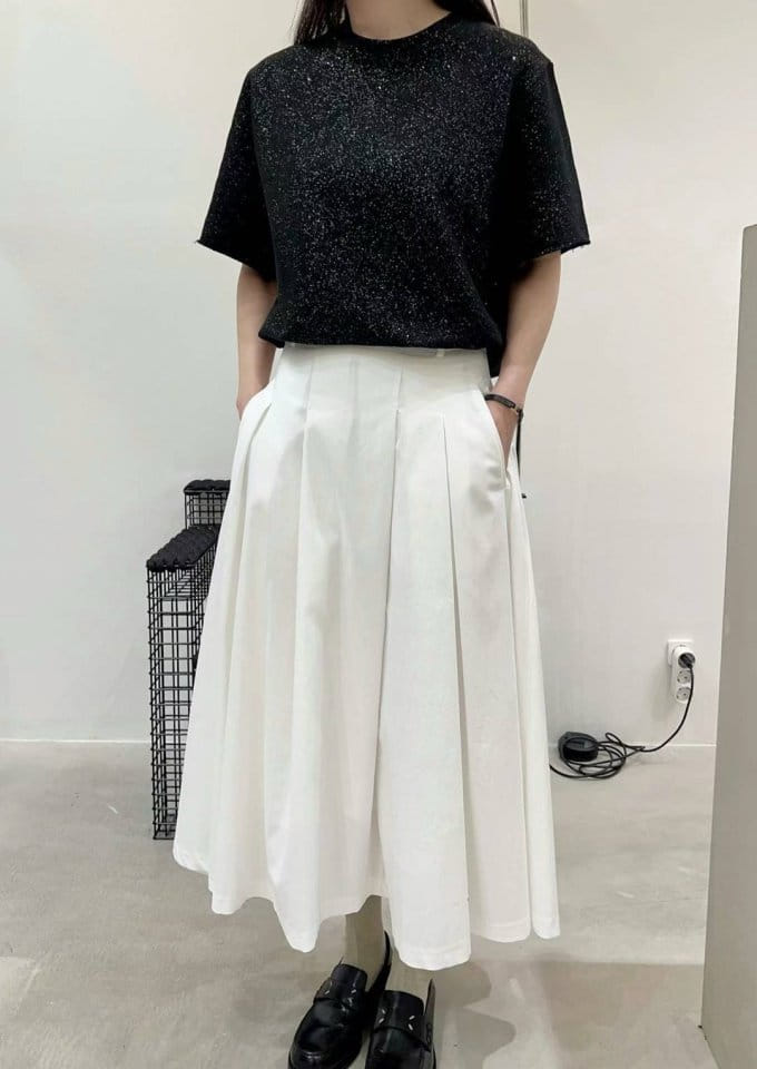 Binus - Korean Women Fashion - #romanticstyle - Pearl Tee - 10