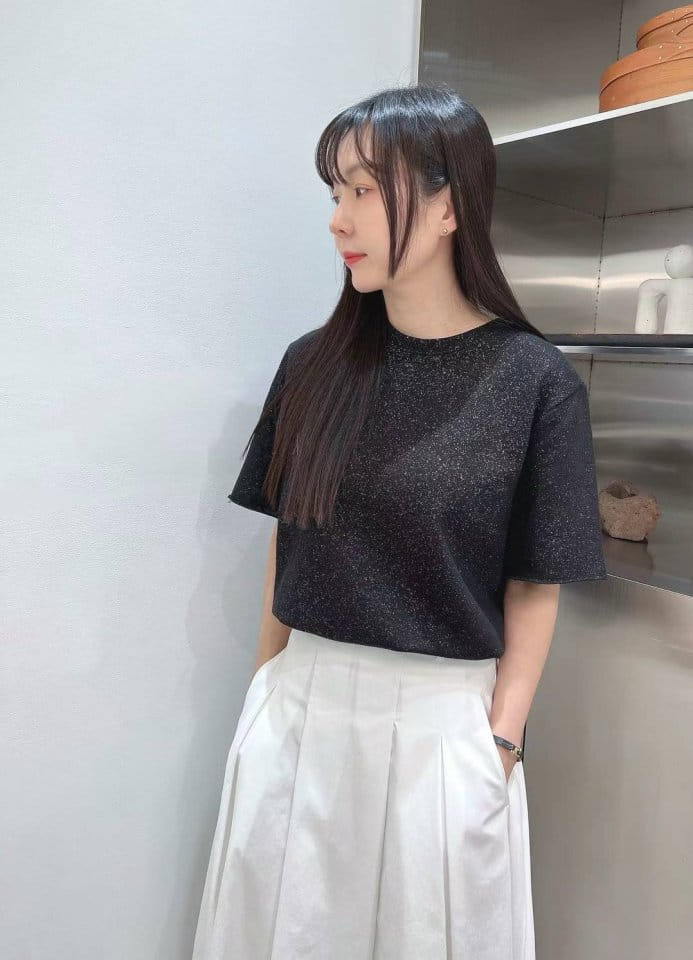 Binus - Korean Women Fashion - #shopsmall - Pearl Tee - 11