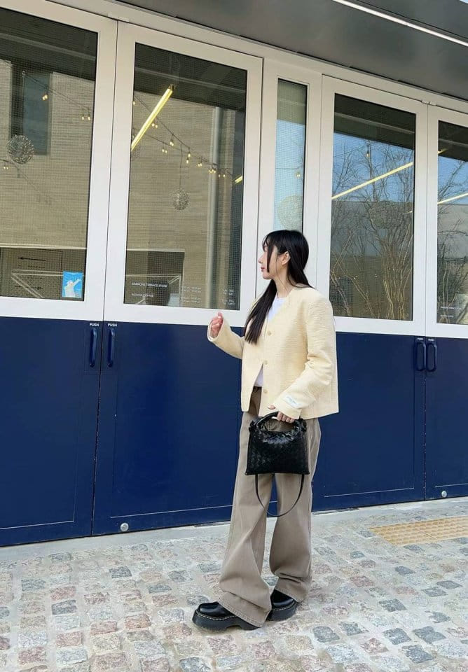 Binus - Korean Women Fashion - #vintageinspired - Lemaire Tweed Jacket - 10