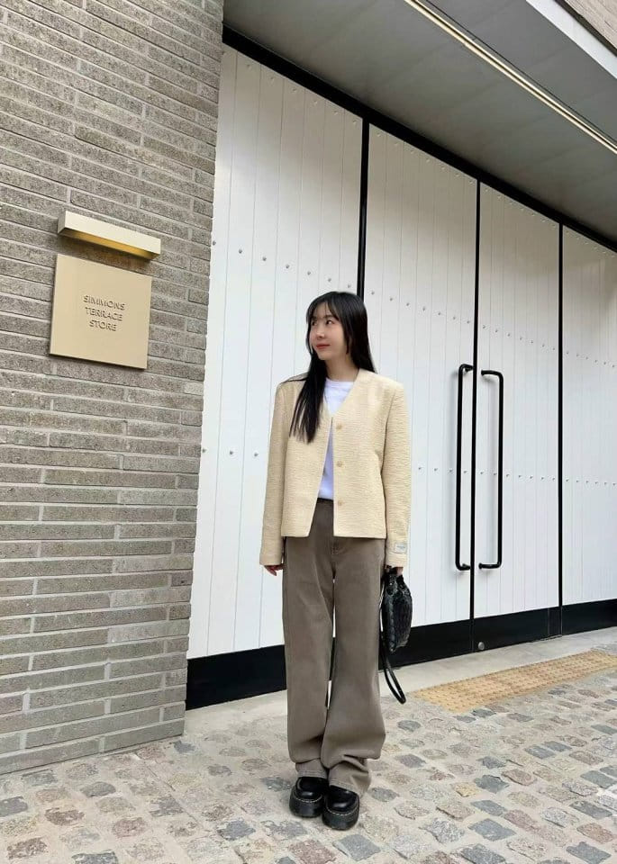 Binus - Korean Women Fashion - #vintagekidsstyle - Lemaire Tweed Jacket - 11