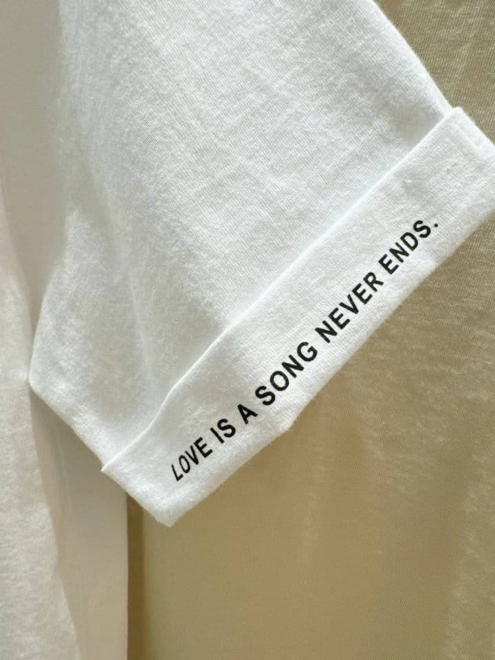 Binus - Korean Women Fashion - #womensfashion - Love Tee - 5