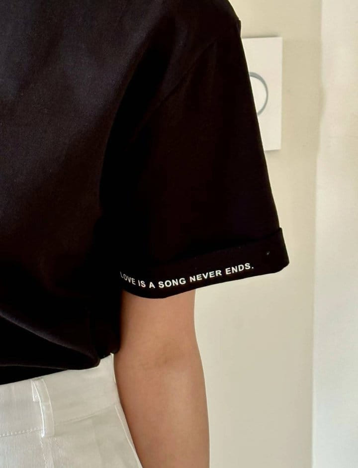Binus - Korean Women Fashion - #womensfashion - Love Tee - 9