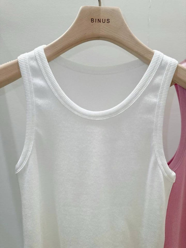 Binus - Korean Women Fashion - #womensfashion - Mango Sleeveless Tee - 8