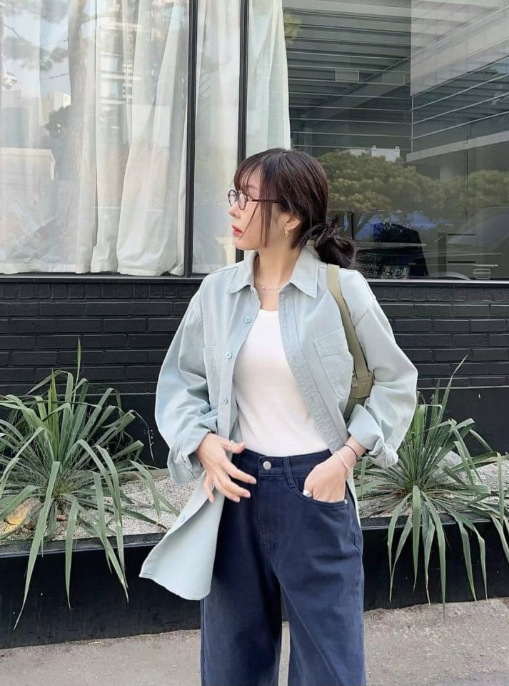 Binus - Korean Women Fashion - #womensfashion - Washing Shirt - 3