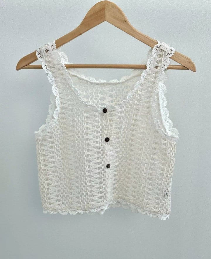 Binus - Korean Women Fashion - #momslook - Sandro Sleeveless Tee - 4