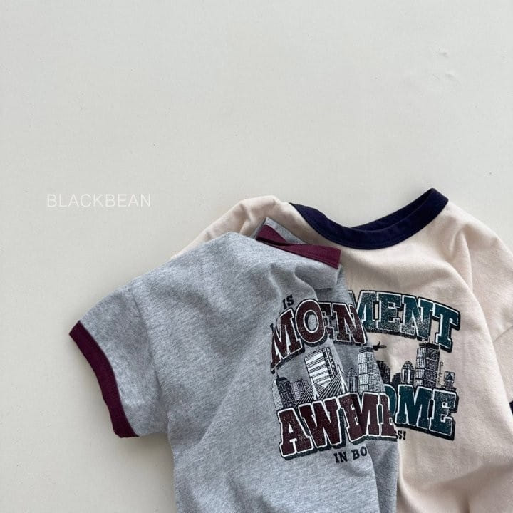 Black Bean - Korean Children Fashion - #Kfashion4kids - City Piping Tee - 10