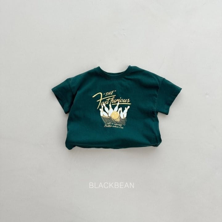 Black Bean - Korean Children Fashion - #childofig - Bowling Tee - 8