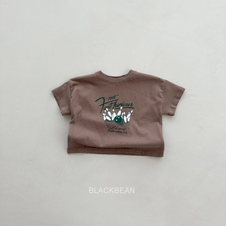 Black Bean - Korean Children Fashion - #childofig - Bowling Tee - 9