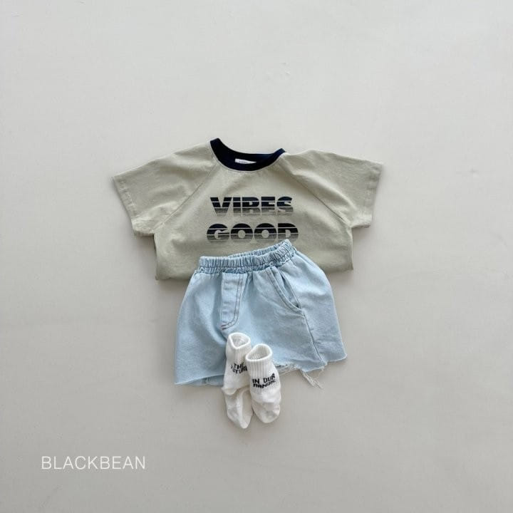 Black Bean - Korean Children Fashion - #minifashionista - Vibes Tee - 5