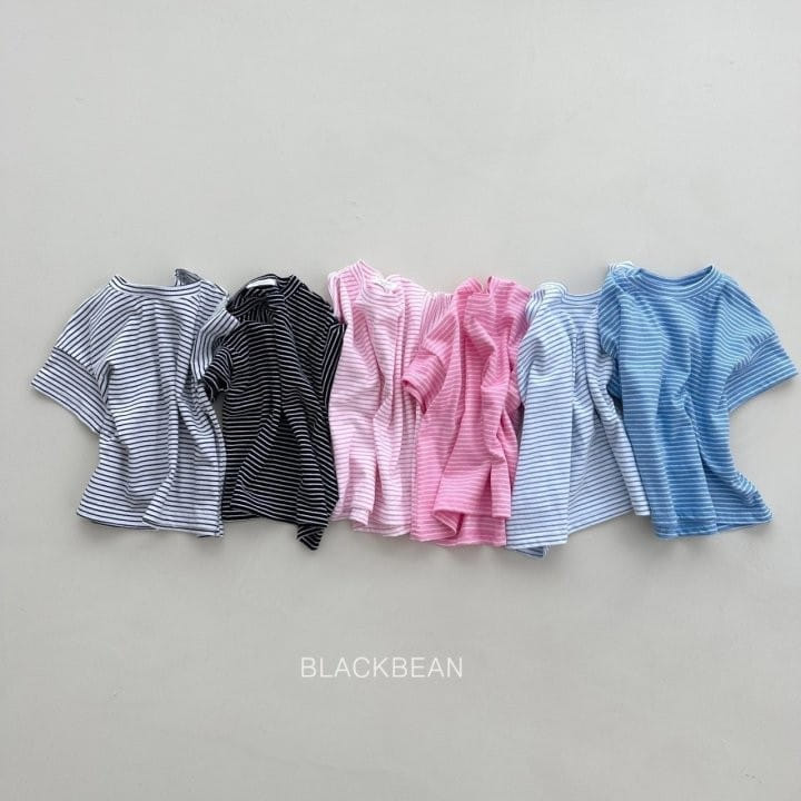 Black Bean - Korean Children Fashion - #prettylittlegirls - Jelly Tee One Plus One - 2