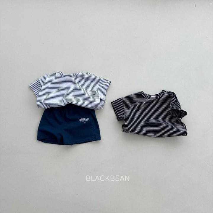 Black Bean - Korean Children Fashion - #todddlerfashion - Jelly Tee One Plus One - 3