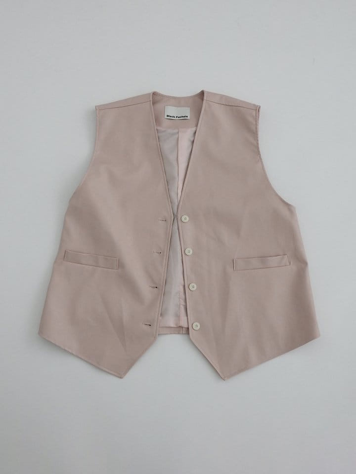 Black Fuchsia - Korean Women Fashion - #momslook - L Big Vest - 8