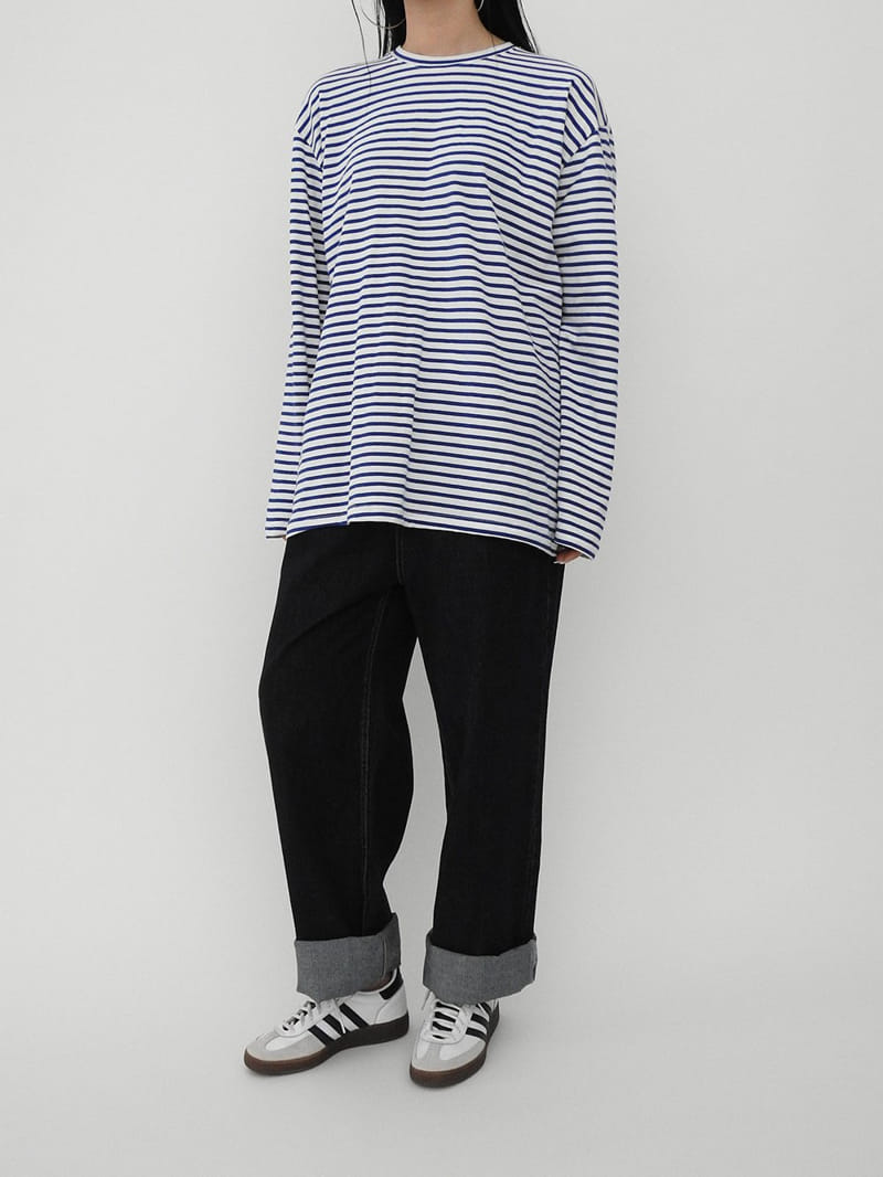Black Fuchsia - Korean Women Fashion - #momslook - ST Tight Tee - 10