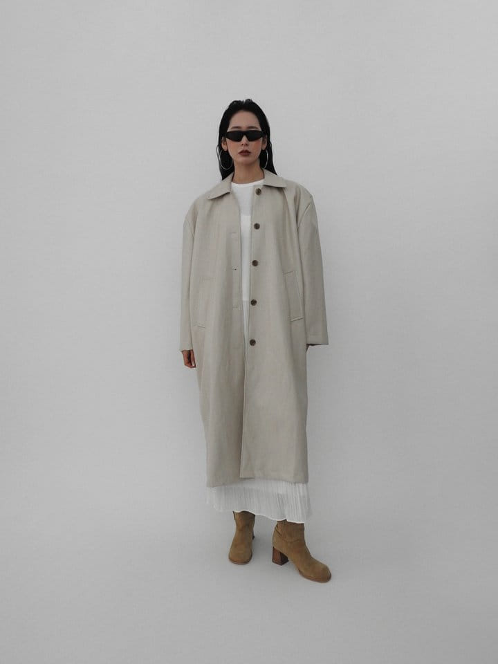 Black Fuchsia - Korean Women Fashion - #momslook - L Puff Long Coat - 6