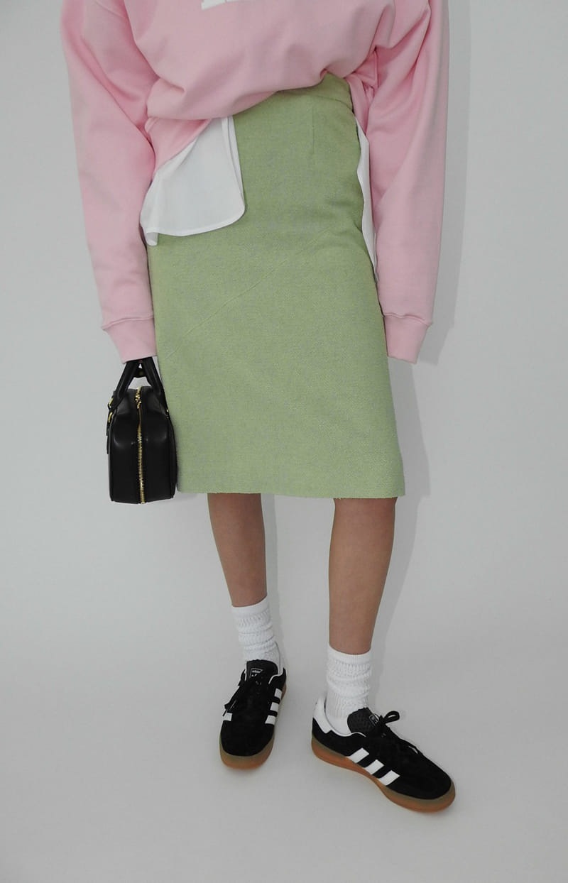 Black Fuchsia - Korean Women Fashion - #momslook - Summer Word Skirt - 9