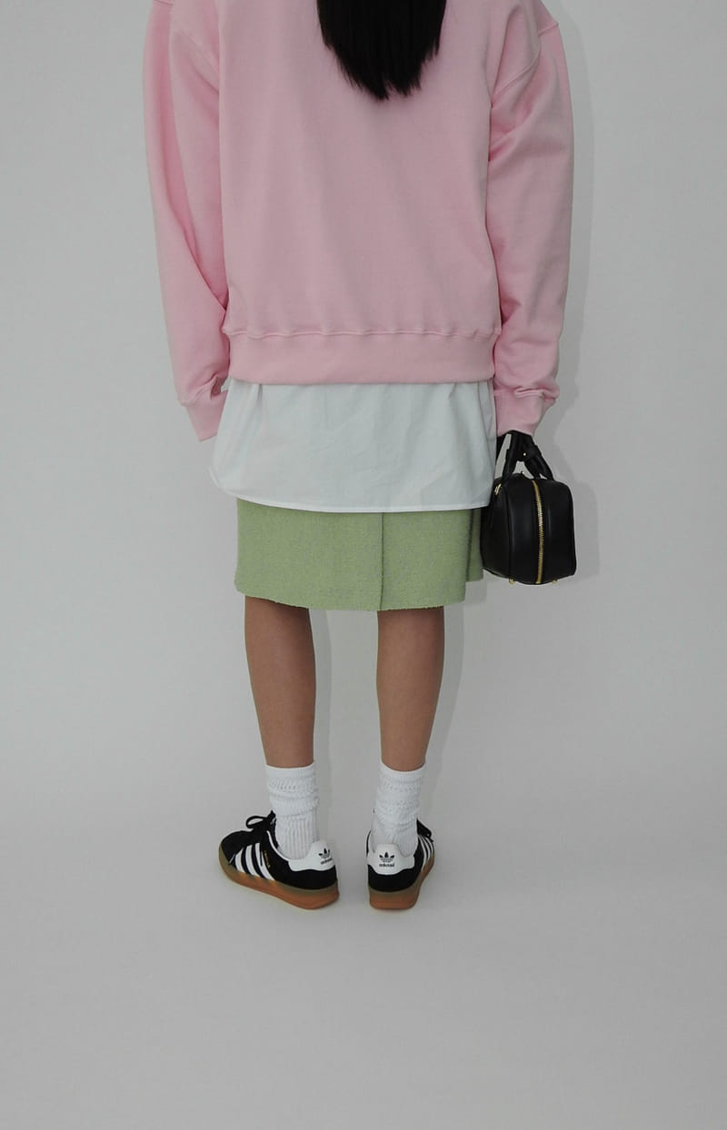 Black Fuchsia - Korean Women Fashion - #vintageinspired - Summer Word Skirt - 11